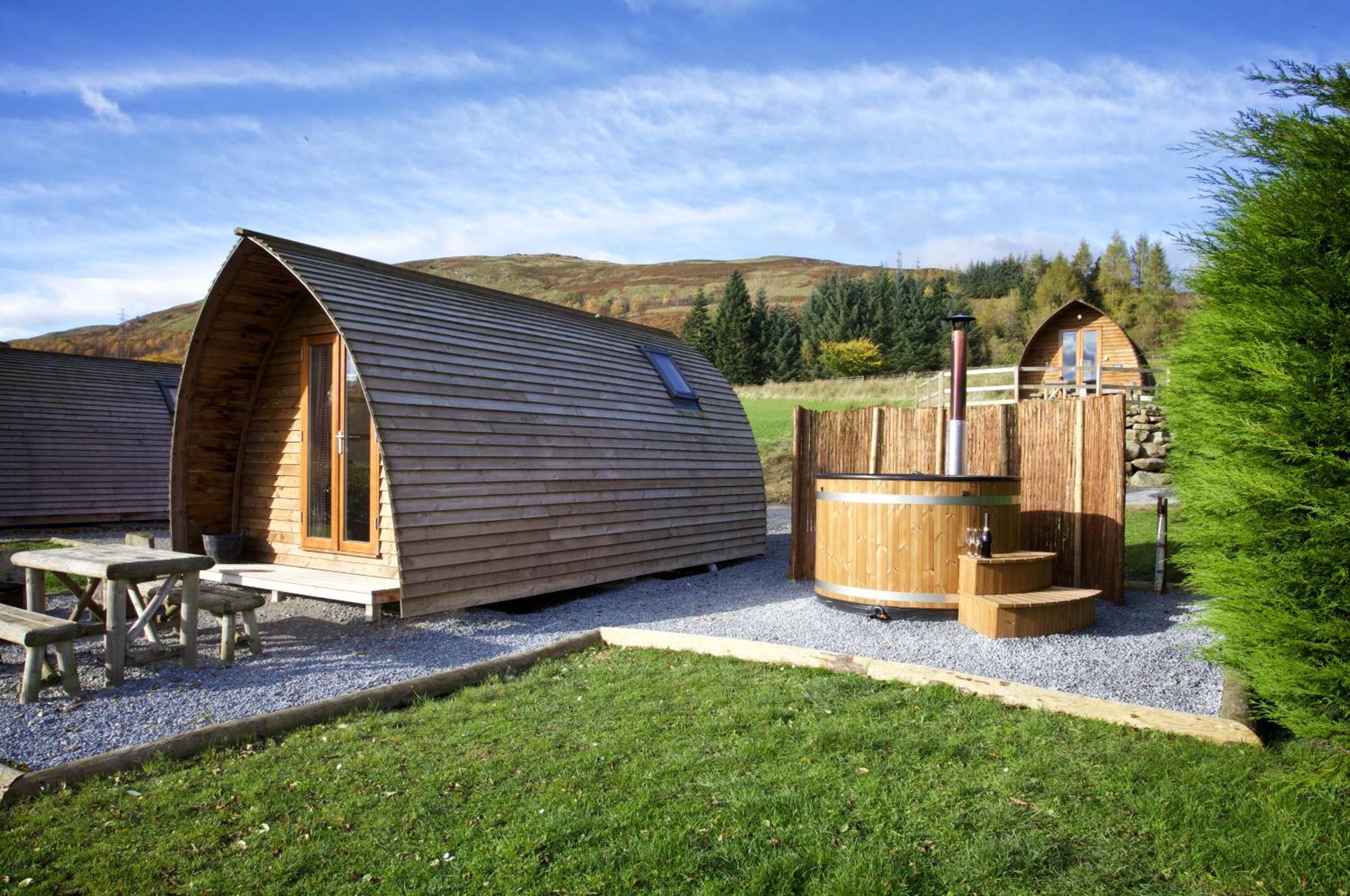 Loch Tay Highland Lodges And Glamping Park Morenish Экстерьер фото