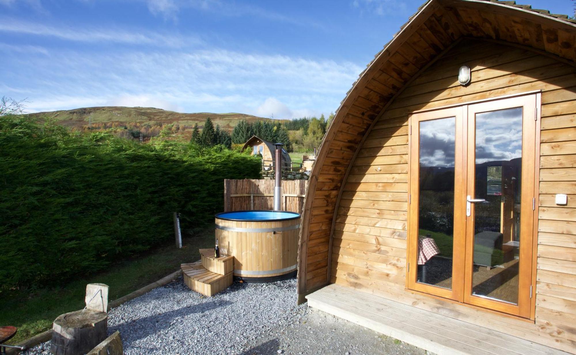 Loch Tay Highland Lodges And Glamping Park Morenish Экстерьер фото